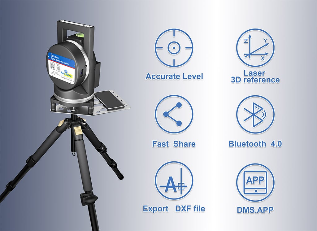 Laser digital measuring system Feautures | 激光测绘仪特点介绍