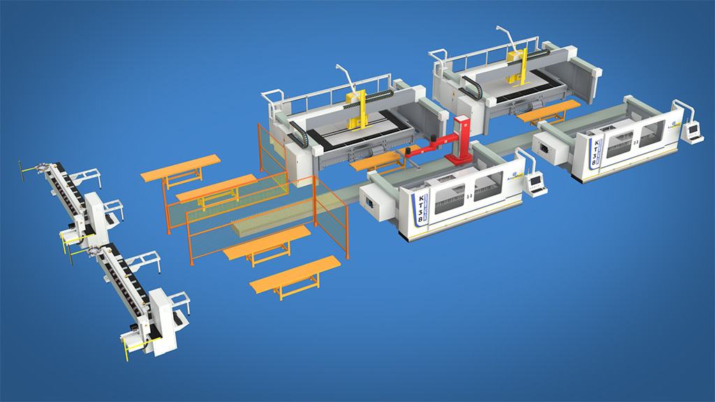 Automate countertop manufacturing process